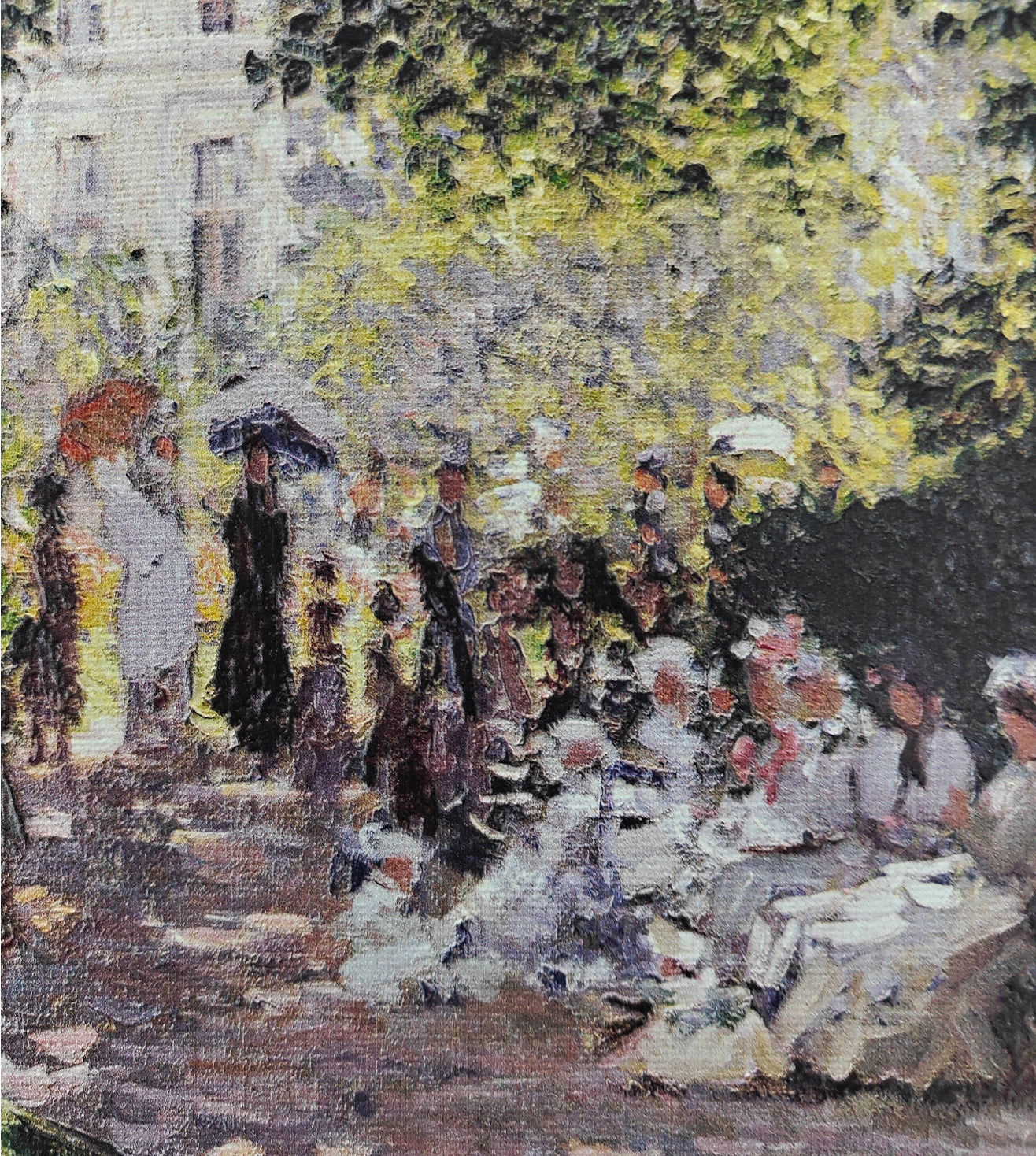 The Parc Monceau by Claude Monet