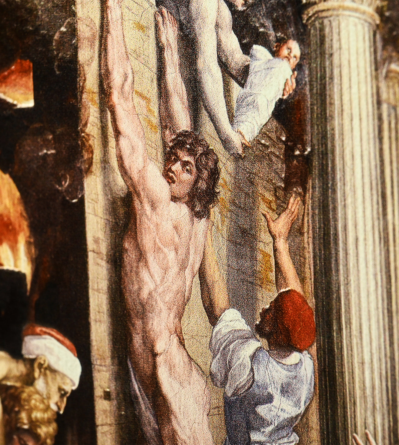 The Fire in the Borgo by Raphael