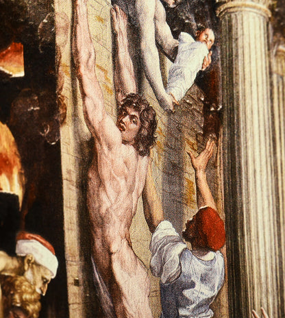 The Fire in the Borgo by Raphael