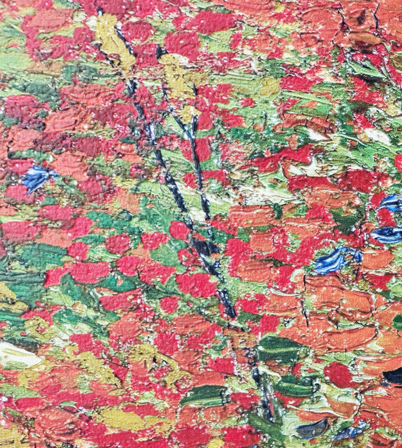 Poppy Field by Vincent van Gogh – Premium Framed Wall Art