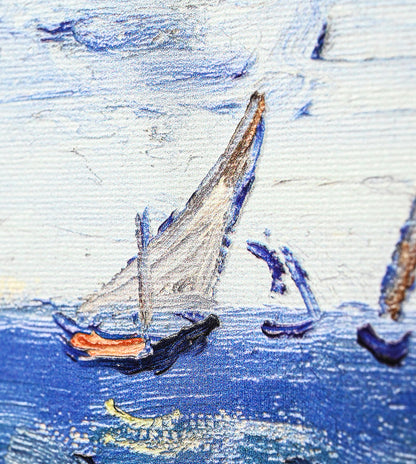 Seascape at Saintes-Maries by Vincent Van Gogh
