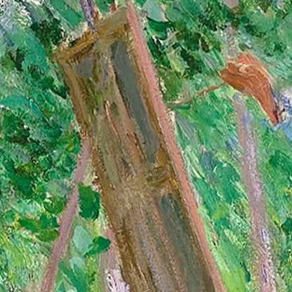 In The Woods At Giverny by Claude Monet
