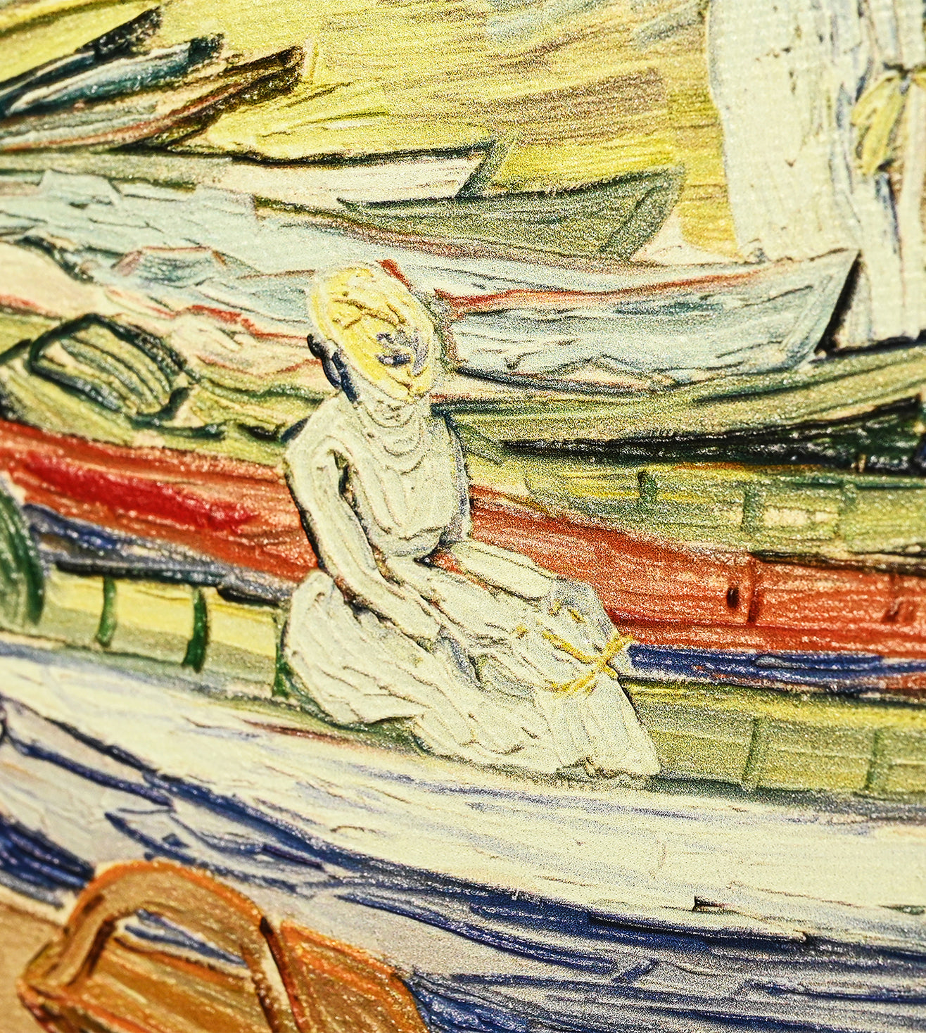 Bank of the Oise at Auvers by Vincent van Gogh
