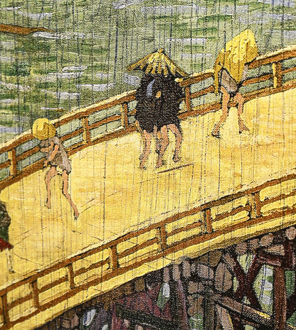 Bridge In The Rain by Vincent Van Gogh