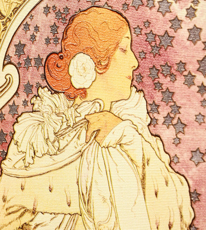 La Dame aux Camelias The Lady of the Camellias by Alphonse Mucha