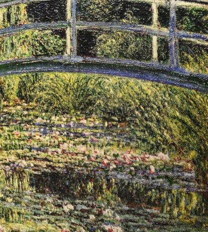 The Water lily Pond by Claude Monet