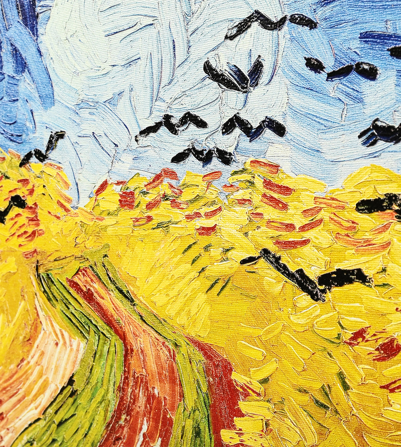 Wheatfield With Crows by Vincent Van Gogh