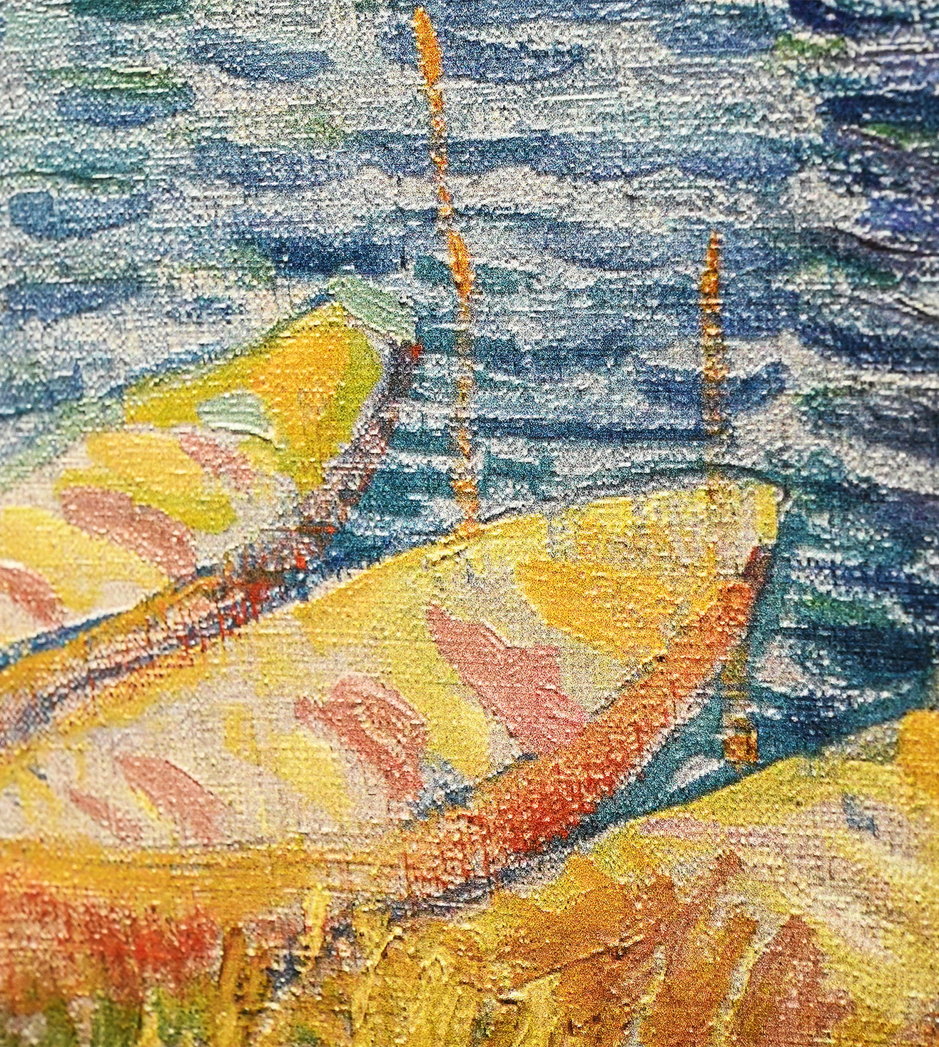Bridges Across The Seine At Asnieres by Vincent Van Gogh