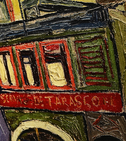 Tarascon Stagecoach by Vincent Van Gogh