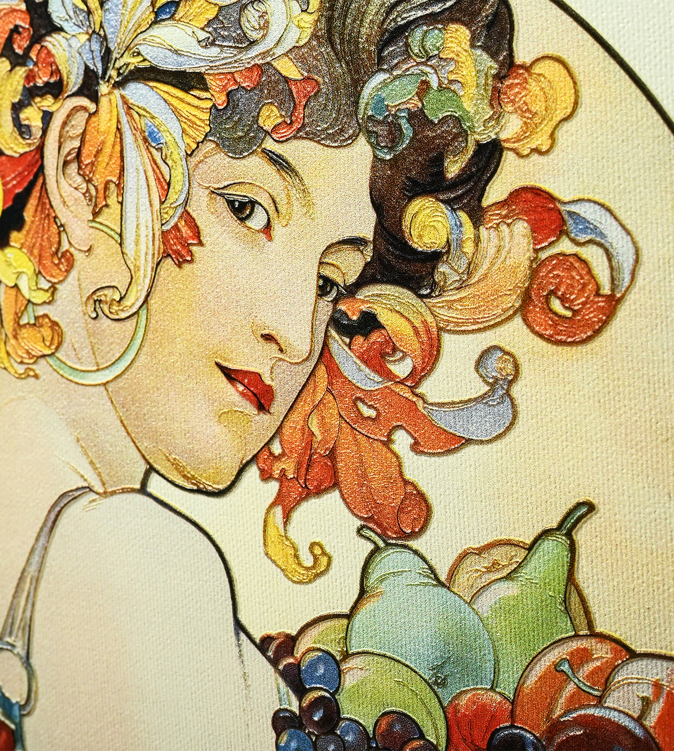 Fruit by Alphonse Mucha