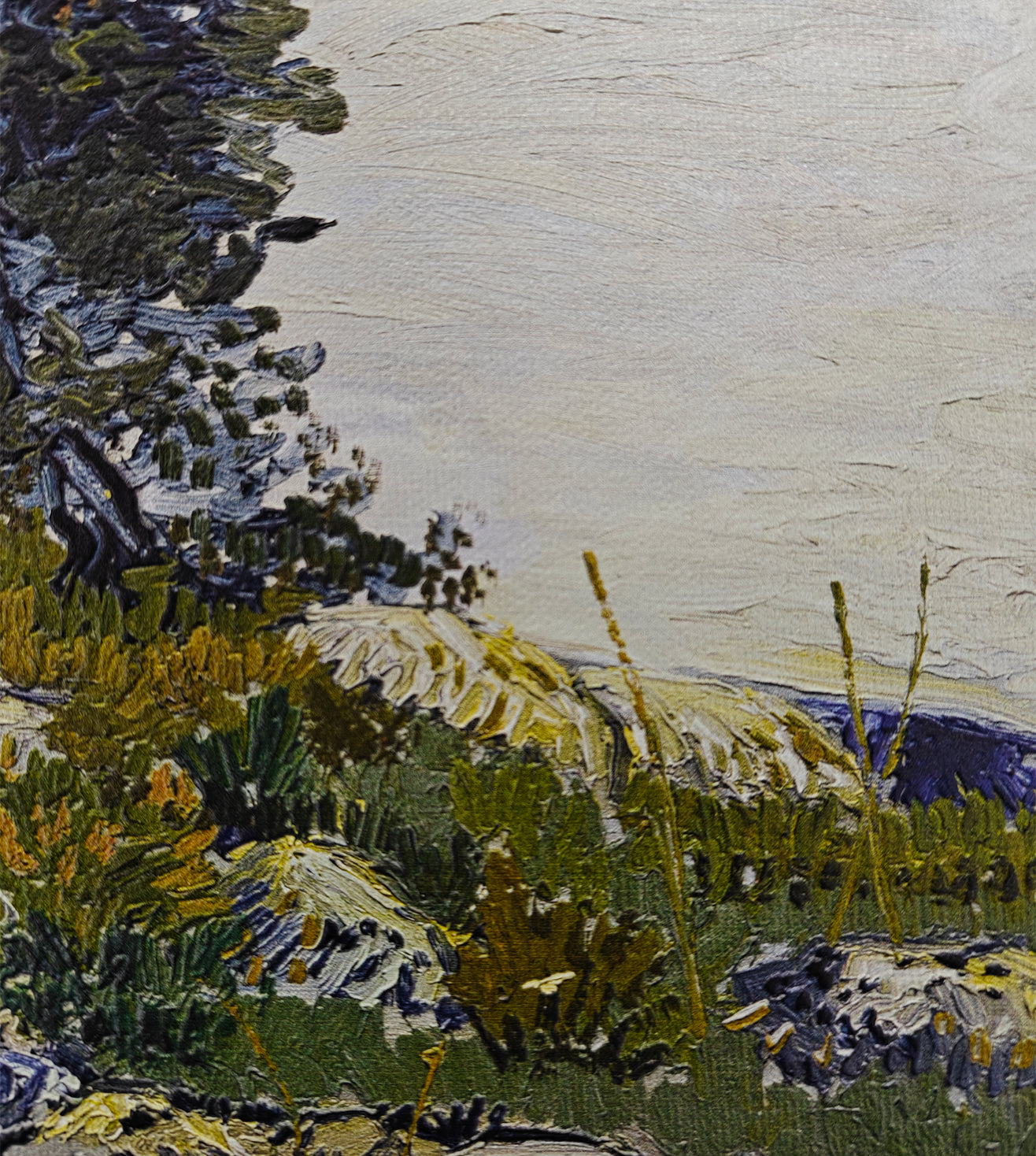 The Rocks by Vincent Van Gogh
