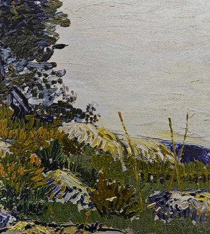 The Rocks by Vincent Van Gogh