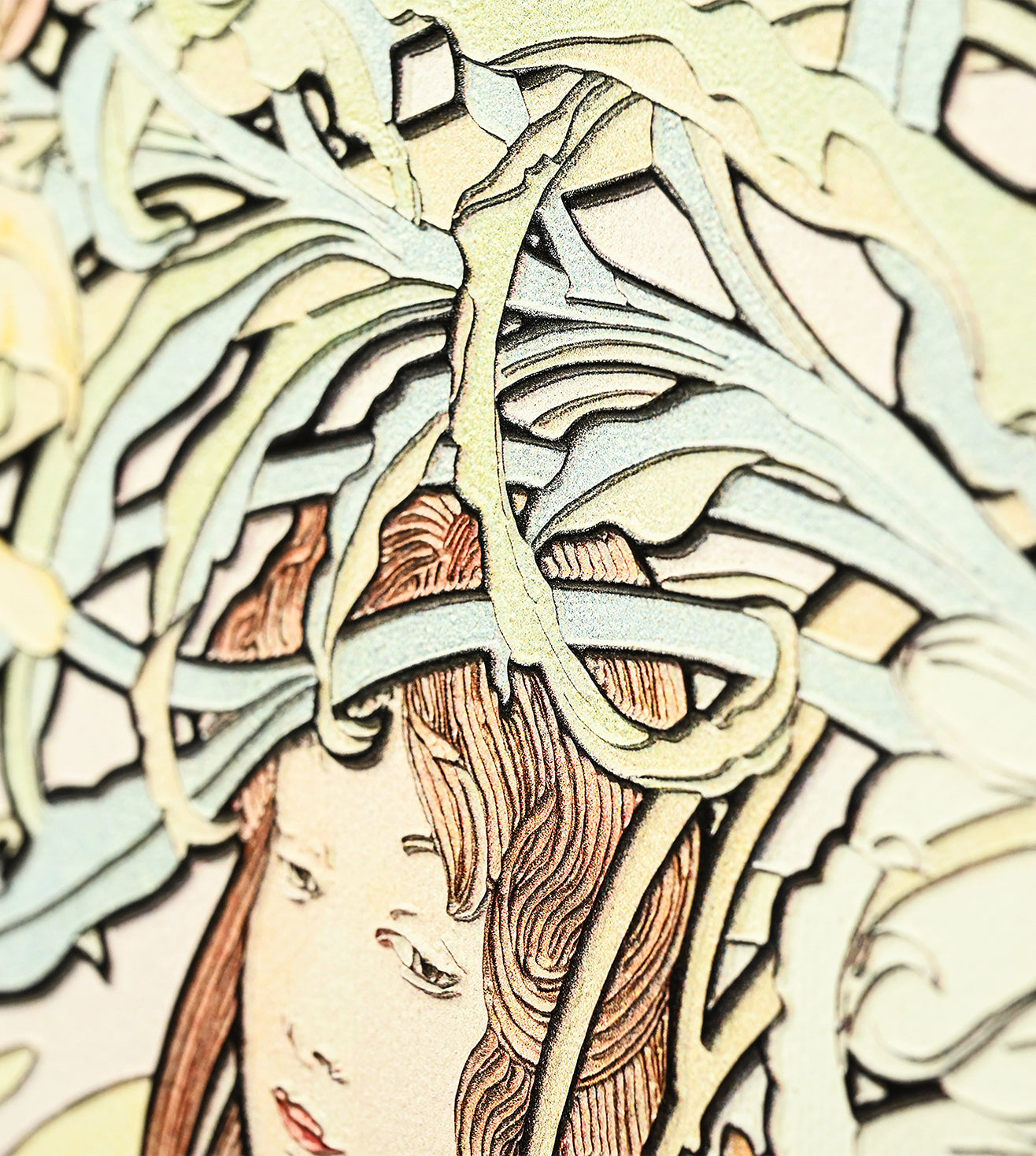 Language of Flowers by Alphonse Mucha