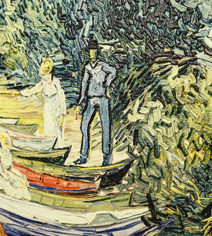 Bank of the Oise at Auvers by Vincent van Gogh