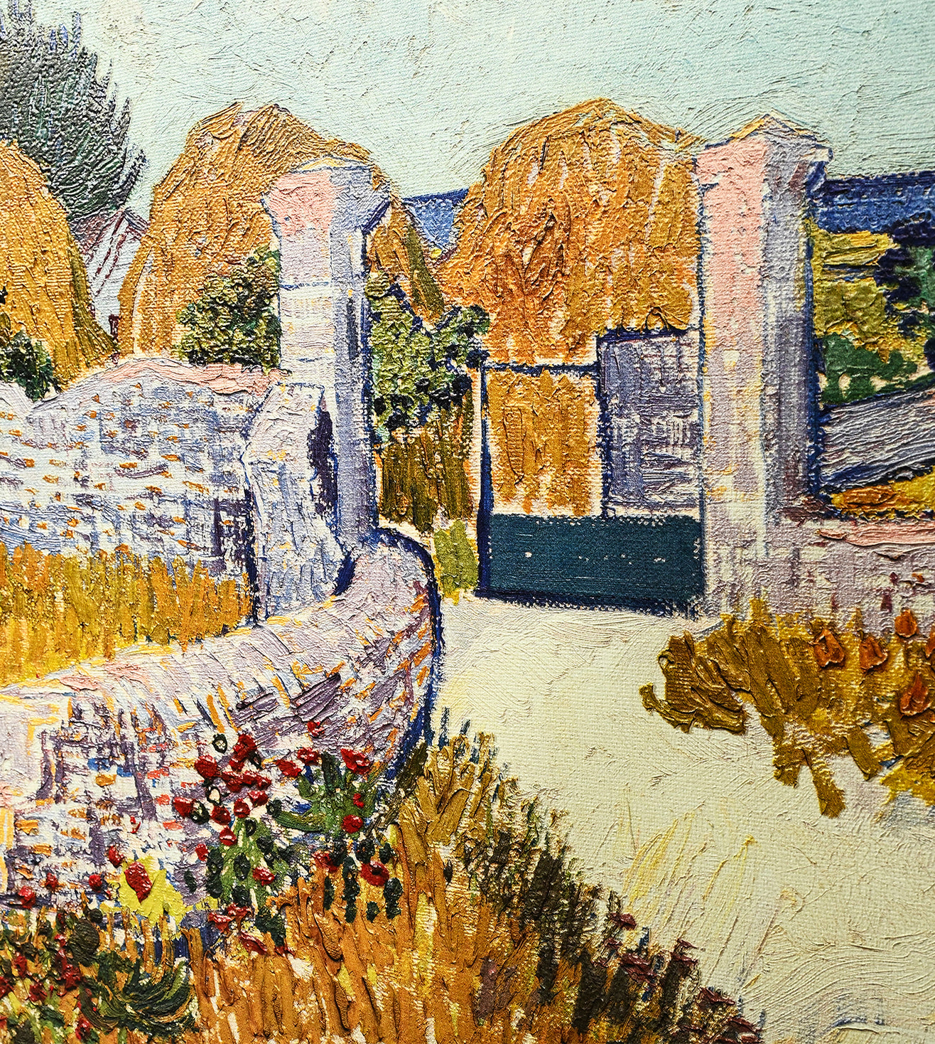 Farmhouse In Provence by Vincent Van Gogh