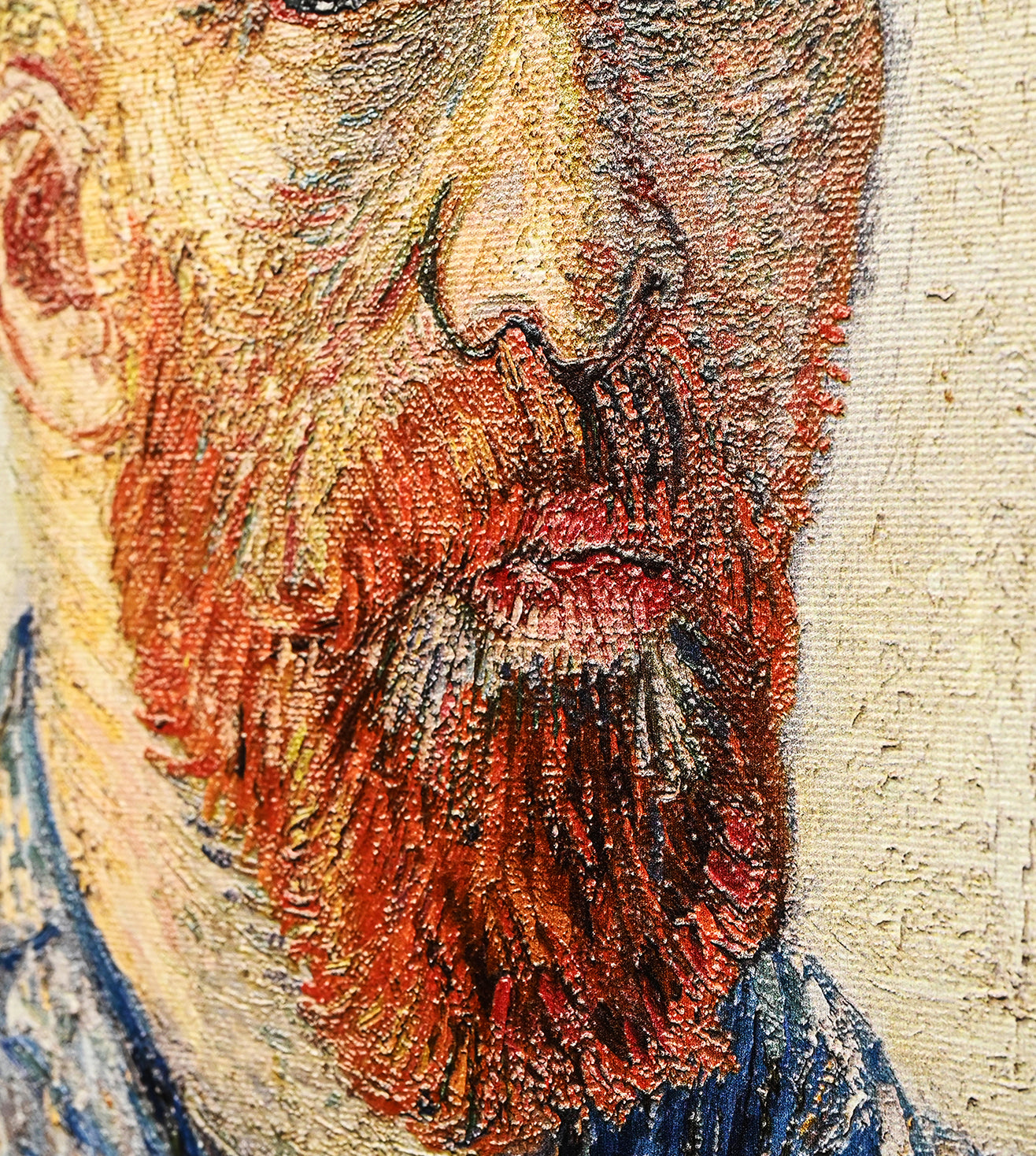Self Portrait As A Painter by Vincent Van Gogh