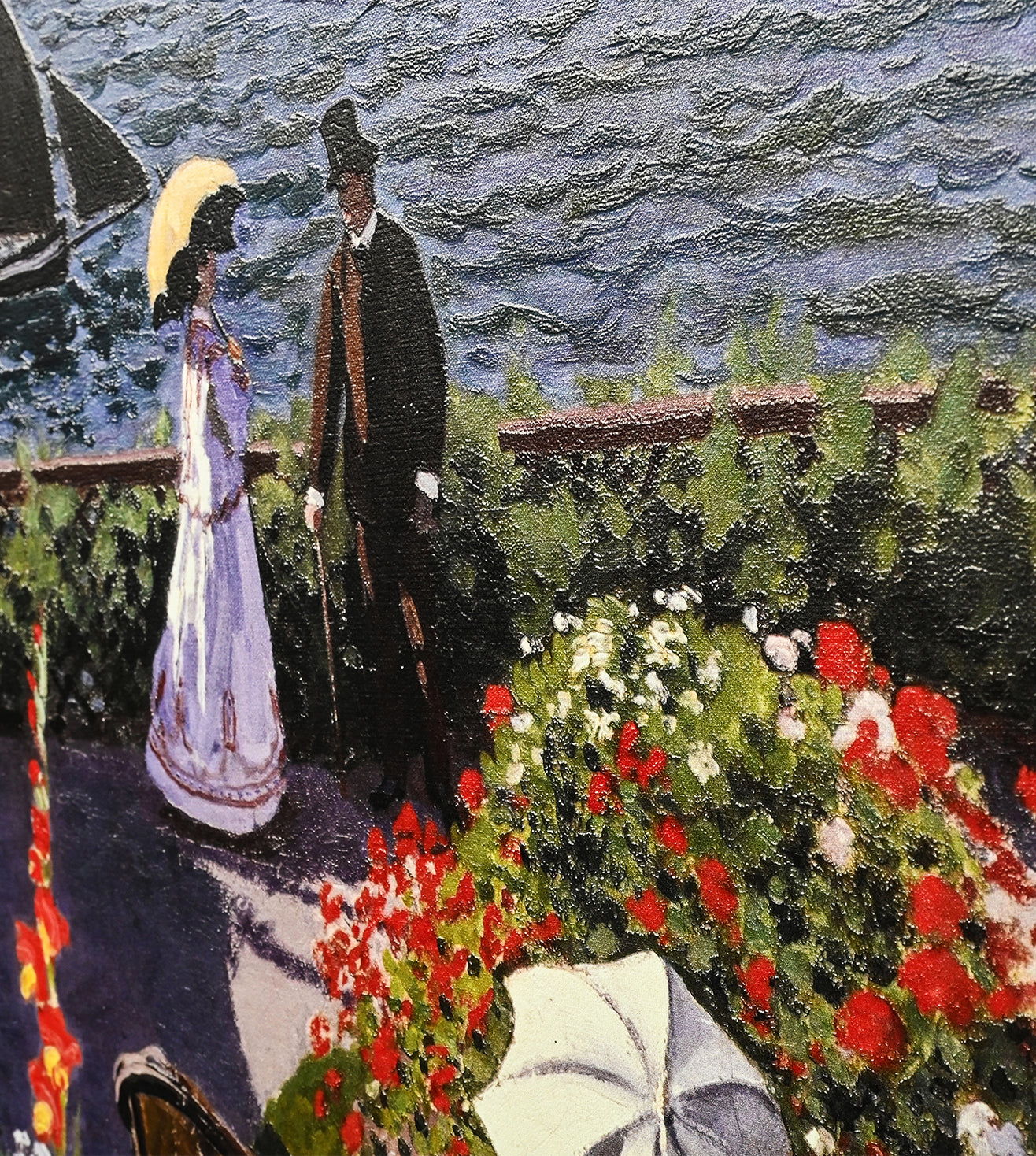 Garden At Saint Adresse by Claude Monet