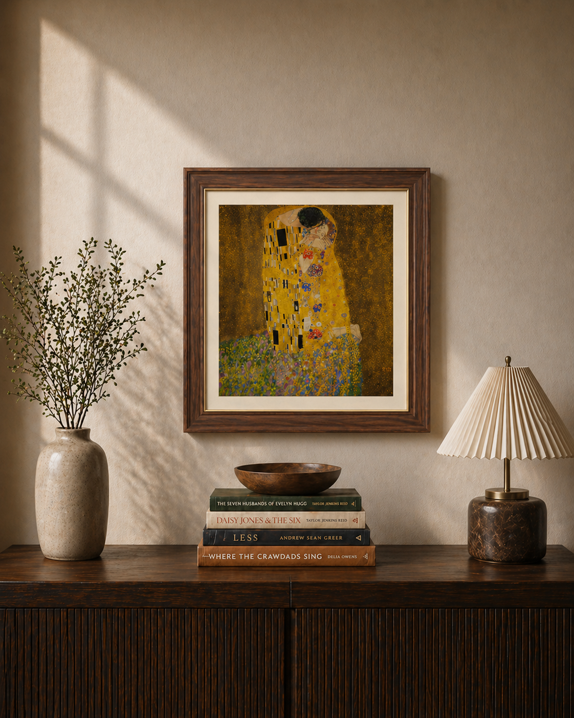 The Kiss by Gustav Klimt