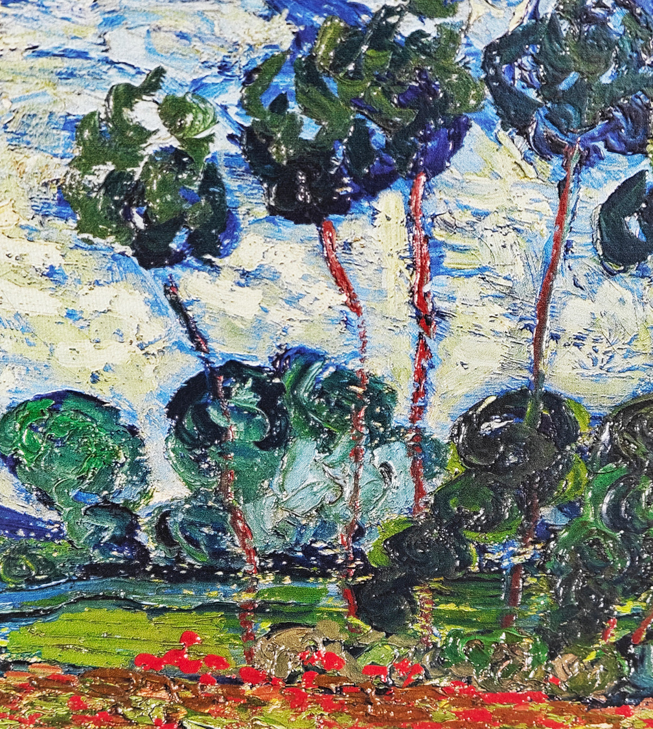 Poppy Field by Vincent van Gogh – Premium Framed Wall Art