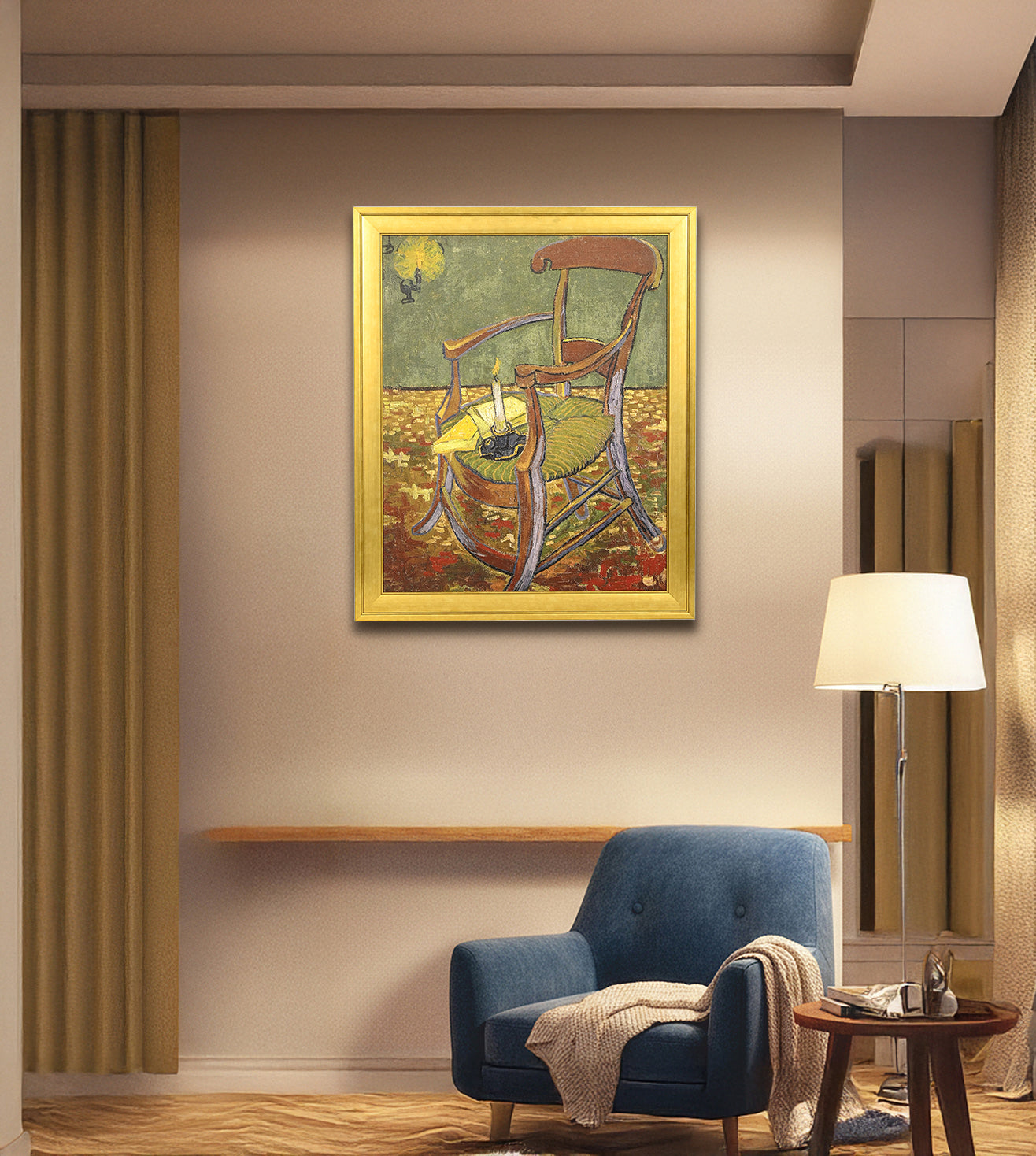 Gauguin's Chair by Vincent Van Gogh