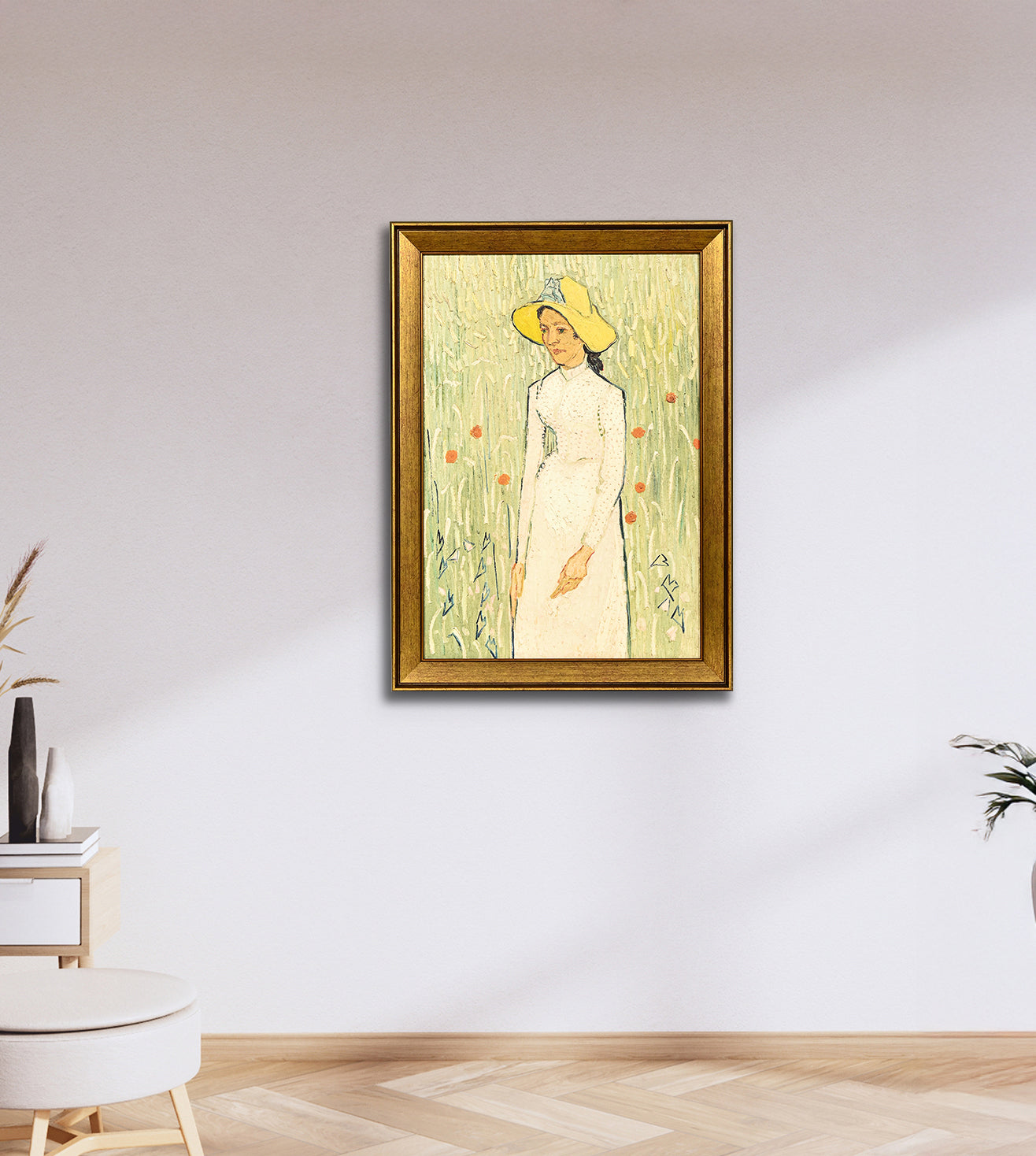 Girl In White by Vincent Van Gogh