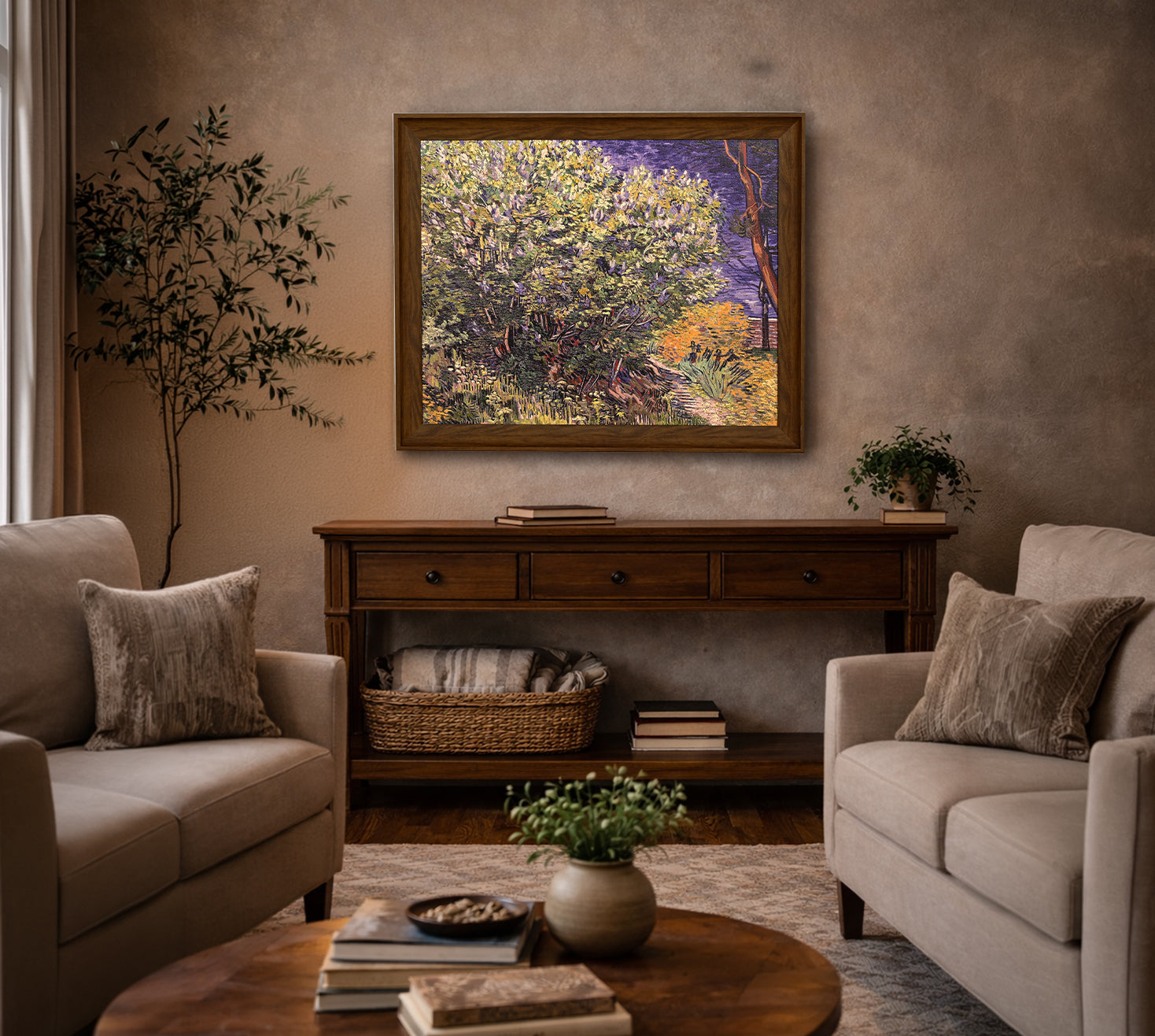 Lilacs by Vincent Van Gogh