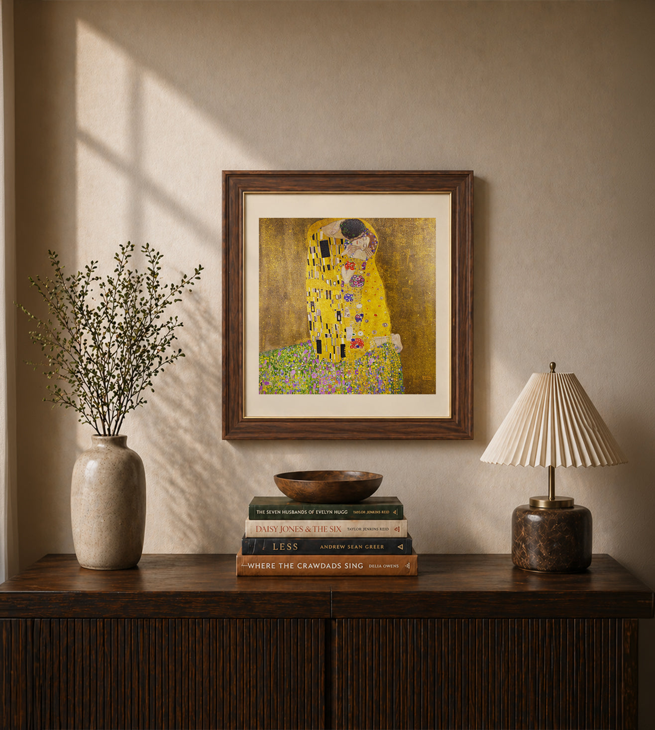The Kiss by Gustav Klimt