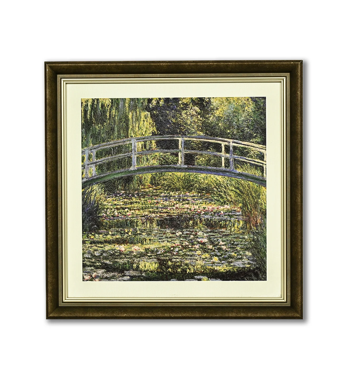 The Water lily Pond by Claude Monet